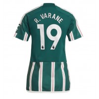 Billiga Manchester United Raphael Varane #19 Borta fotbollskläder Dam 2023-24 Kortärmad